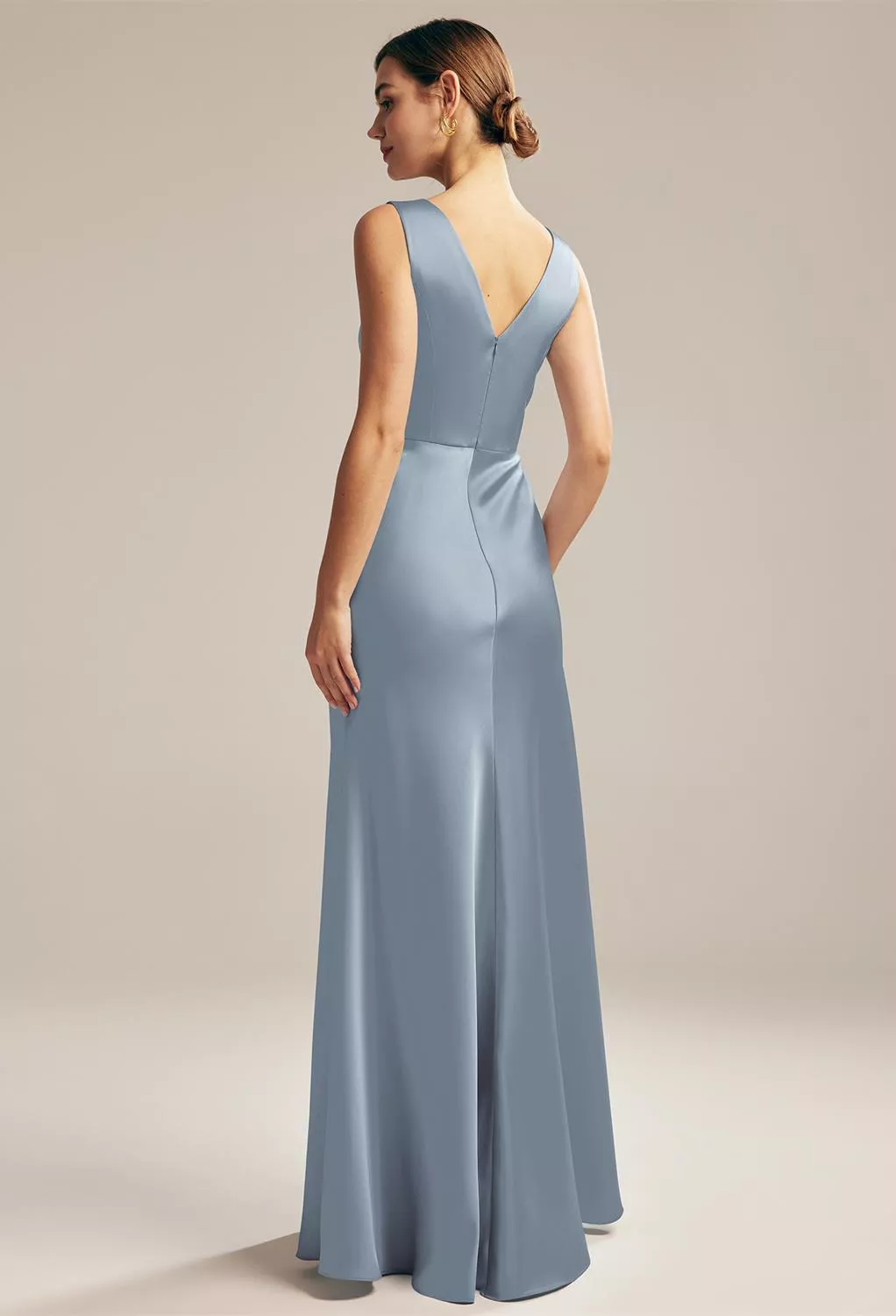 AW Maura Dusty Blue  Bridesmaid Dresses